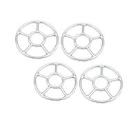 DECHOUS 4 Pièces Support pour Casseroles sur Cuisinière à Gaz Supports Résistant pour Pots à Lait pour Brûleur à Gaz