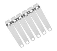 DECHOUS 6 Pièces Ouvre-capsule Multifonctionnel en Acier Inoxydable Portable pour Flacon et Bouchon de Bouteille, pour Hôpital et Centre Médical, Mini Ouvre-bouteille Pratique