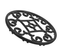 DECHOUS Anneau de Support Wok Fonte Antidérapant pour Cuisinière à Gaz Anneau Rond Fer Robuste pour Répartition Uniforme Chaleur et Stabilité des Petits Casseroles