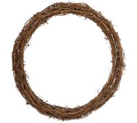 DECHOUS Anneau en Rotin pour Couronne de Noël Artisanale, Design Suspendu Élégant, Solide, pour Décoration Intérieure et Extérieure