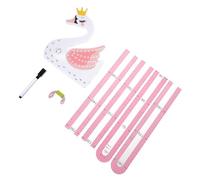 DECHOUS Autocollant Réutilisable de Mesure de Hauteur pour Garçon et Filles Motif Animaux en Papier Facile à Appliquer pour Couloirs et D'garçon et Filles