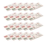 DECHOUS Autocollants Temporaires Drapeau Mexicain 20 Pcs Tatouages Résistants à la Transpiration Petits Drapeaux pour Fête de L’Indépendance et Événements Sportifs Adaptés à Divers