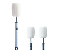 DECHOUS Brosse pour Bouteille Tête Détachable en Éponge Nettoyage Puissant Lot de 1 Set de Set Entretien Facile des Gourdes