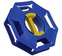 DECHOUS Enrouleur de Câble en Plastique Bleu Résistant aux Chocs L'usure pour Atelier et Usage Intérieur, Bobine de Stockage Pratique pour Camping et Maison