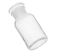 DECHOUS Flacon Stockage à Étroit Verre Réactif Bouchon 125ml de Col Dépoli Liquide en Usage en Laboratoire Chimique