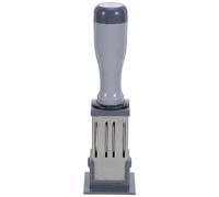 DECHOUS Mini Tampon Dateur Auto-encreur Portable Marqueur de Date à Roue Réglable pour Cartes Étiquettes et Documents Bureau