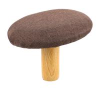 DECHOUS Tabouret à Genoux Ergonomique en Bois Marron pour Lecture et Bureau | Design Élégant, Assise Confortable, Usage Polyvalent, Améliore la Posture, Style Sobre