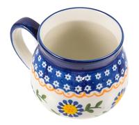 DECHOUS Tasse à Café Rétro en Céramique 400ml, Robuste, pour Bureau | Usage Eau ou Lait, Légère et Résistante à Chaleur, Capacité Généreuse, Présent pour Famille et Collègues