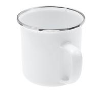 DECHOUS Tasse Rétro en Émail, Gobelet à Boire Classique pour Soupe et Lait | Surface Lisse, Bords Arrondis, Style Vintage Simple, Usage Camping et Café, pour Amis et Cuisiniers Couleur Aléatoire