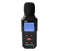 Décibelmètre, Sonomètre Numérique 30 DB à 130 DB MAX, Maintien des Données, Décibels De Bruit, Compteur SPL Portable Avec écran LCD Rétroéclairé, Pondéré A/C Pour les Usines Domestiques
