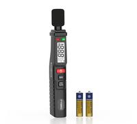 Décibelmètre, Sonomètre Portable, Décibelmètre Numérique 30-130dB avec Pondération A, Mode Rapide/Lent, MAX Data Hold, Décibelmètre Ultra-léger à Pince pour la Maison, l'usine, la Salle de Classe
