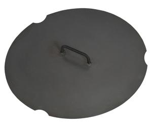 Deckel für Feuerschale Cook King 82 cm schwarz