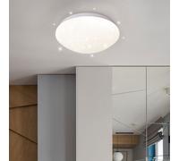 Plafonnier Ciel Étoilé LED Luminaire de Salon 4000K D 21,5 CM
