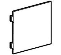Déclencheur de chasse d'eau électronique Geberit IR Window UR-Stg type 30 243459001, rectangulaire