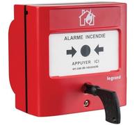 Legrand 138012 Déclencheur Manuel Dm Conventionnel Standard, Équipement D'alarme Incendie