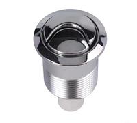 Déclencheur pour wc pour Siamp 45 Design Rond Déclencheur pour | double chasse, économie d'eau, finition chrome élégante, compatible pour siamp 45, design rond