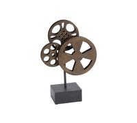 Deco 79 en métal Bobine de Film Accessoire élégant pour Une Salle de conférence