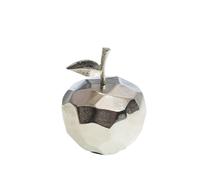 Déco à poser pomme argent