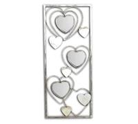 DECO Cadre miroir en coeur mural en métal P2G