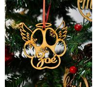 Déco De Noël avec Prénom Personnalisé Decoration Sapin Personnalise Boule A Neige Prenom Boule De Noel A Personnalise (M1, 1PCS)