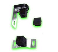Déco fer Forgé- PIVOT Pour PORTAIL - Grandes Charges - Acier A Visser Reglable 115 mm x 80 mm-Ouvre Porte Portail Battant- KIT 2 Axe avec Bouchon M40x40 TUBE CARRÉ Utilisation Facile Garantie Robuste