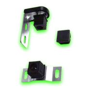 Déco Fer Forgé- Pivot pour Portail - Grandes Charges - Acier A Visser Reglable 115 mm x 80 mm-Ouvre Porte Portail Battant- KIT 2 Axe avec Bouchon M30x30 Tube CARRÉ Utilisation Facile Garantie Robuste