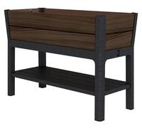 Deco, jardinière surélevée, style brésilien / couleur graphite