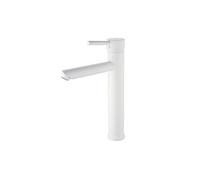 Deco mitigeur lavabo haut blanc Essebagno