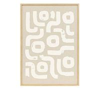 Atmosphera Déco murale 3D DISA – Beige 50×70 cm