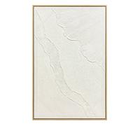 Déco mural 3D Kohana blanc 116x75cm