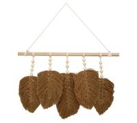 Déco Murale Feuilles en Tissu Odina 58cm Naturel