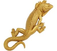 Déco murale iguane doré 31x11cm Kare Design
