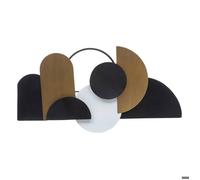 Déco murale ""Juliette"" en bois & métal 70x36cm - Atmosphera createur d'interieur