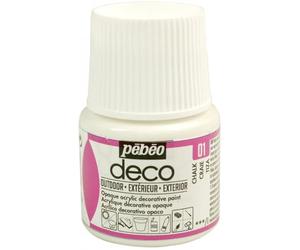 Deco outdoor - craie - 45ml - Pébéo