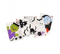 Legami – Stickers Halloween pour fenêtres – Lot de 35 – électrostatiques réutilisables