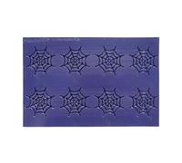 Déco Relief - Tapis en Silicone Déco Tuile 8 Toiles d'Araignée - Moule pour Créer des Tuiles Croustillantes - Décoration Pâtisseries - 0TU06