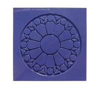 Déco Relief - Tapis en Silicone Déco Tuile Galette XL - Moule pour Créer des Tuiles Croustillantes - Décoration Pâtisseries - 0TU02, Violet