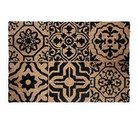 Déco Tapis Lisbonne Paillasson Rectangle 40 x 60 cm Coco Imprime Lisbonne, Matériel Synthétique, Multicolore, 60x40 cm