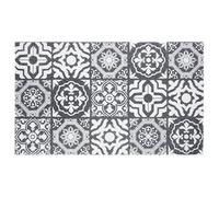 Déco Tapis LISBONNE Tapis d'Entrée Rectangle, PVC, Multicolore, 75x45 cm
