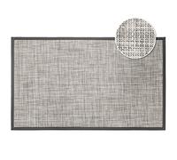 Déco Tapis Verso Tapis Rectangle 45 x 75 cm PVC Tisse Verso PVC, Taupe, 40x60 cm
