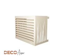Cache climatiseur DECOAirco Ivoire clair - Taille XS (H65, L80, P45-60cm)