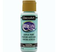 DecoArt Americana Acrylic Paint 2oz-Crystal Blue