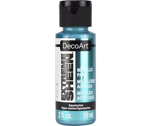 DecoArt Americana Extreme Sheen Pot de peinture acrylique Aigue-marine 59 ml