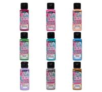 DecoArt Love Color Eye Candy Kit de peinture acrylique pastel