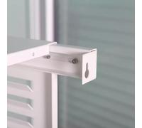 DECOCLIM Boîtier de protection en aluminium RAL9010 taille M, dimensions intérieures : H 835 x W 1050 x D 510-660 mm (profondeur adaptable)