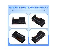 Décodeur DMX512 pour Bande LED RGBW, Entrée 12 V/24 V, 5 A, 4 Canaux, Sortie 480 W, Contrôleur Esclave PWM DMX512 pour Bande LED RGBW