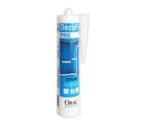 DecoFix Pro Acryl Colle d'installation Orac Decor FDP500 Cartouche de 310 ml pour moulure corniche cimaise et panneau.