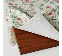 DecoHomeTextil Coussin de Table protège-Table Protection de Table Blanc Rectangulaire 65 x 75 cm Protection de Nappe sous-Nappe sous-Couche