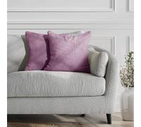 DecoKing Henry 58398 Lot de 2 taies d'oreiller en Microfibre avec Fermeture Éclair Violet 45 x 45 cm