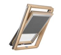 DECOLITE - Store Occultant pour Fenêtre de Toit - Store pour Fenêtre de Toit - Compatible avec VELUX SK06 : GFL, GGL, GGU, GHL, GHU, GLL, GLU, GPL, GPU, GTN, GZL - 114x118 cm - Gris